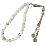 Süt Opal Doğal Taş Tesbih 33lük - 6mm