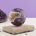 Ametist Doğal Taş Küre (0,819 kg)