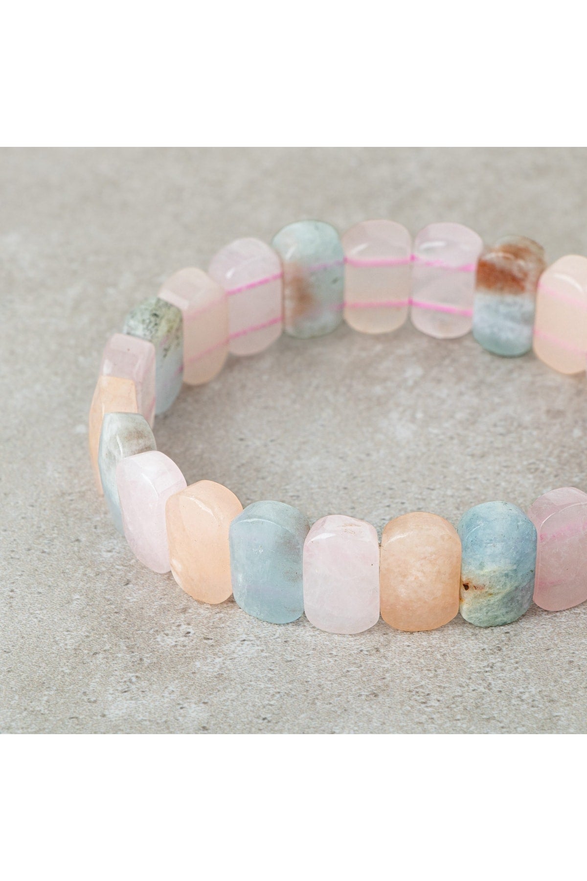 Helidor Doğal Taş Geniş Kesim Bileklik