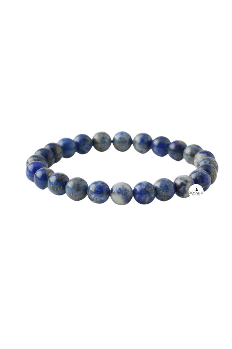 Lapis Lazuli 8mm Doğal Taş Bileklik