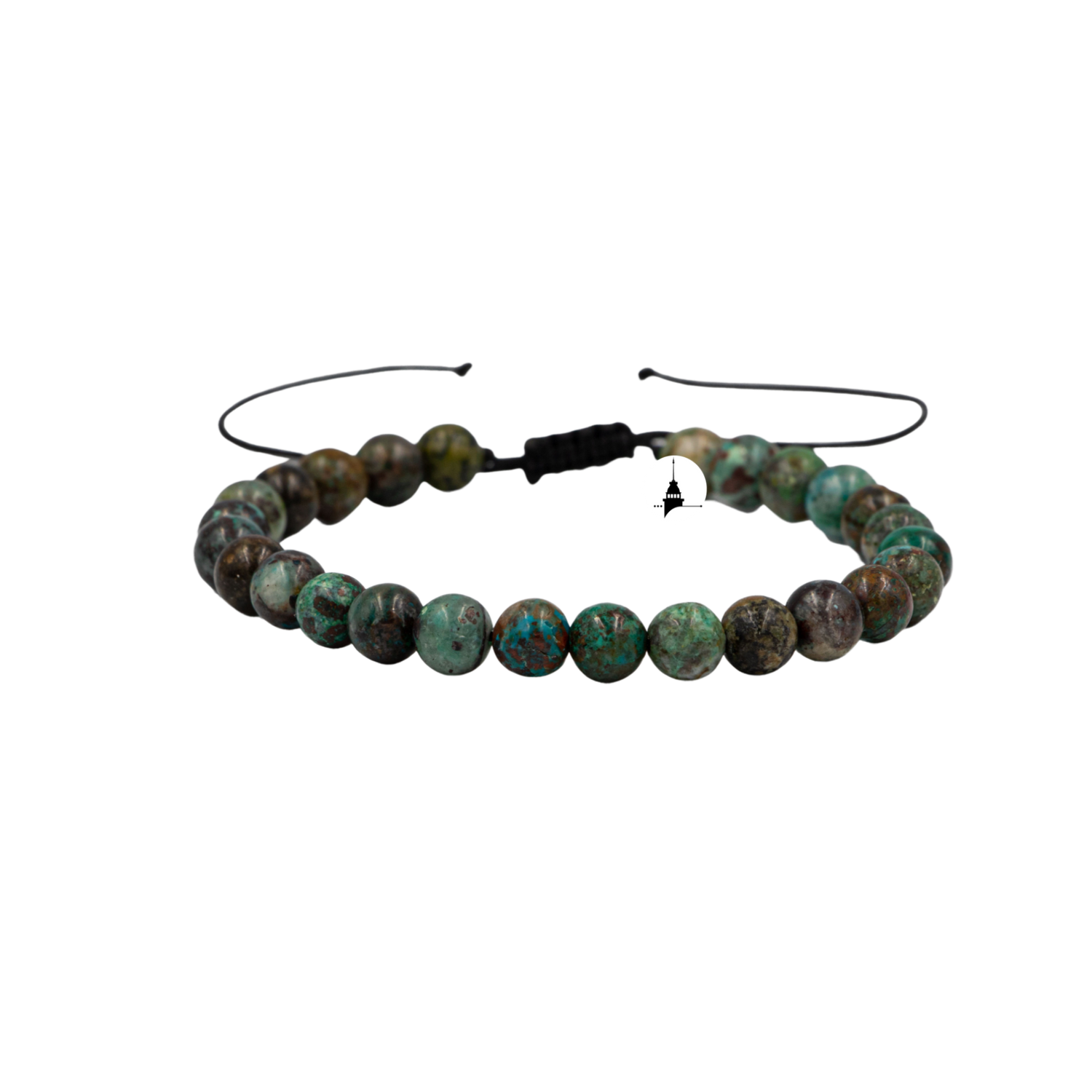 Krizokol 6mm Merdiven Kapama Doğal Taş Bileklik