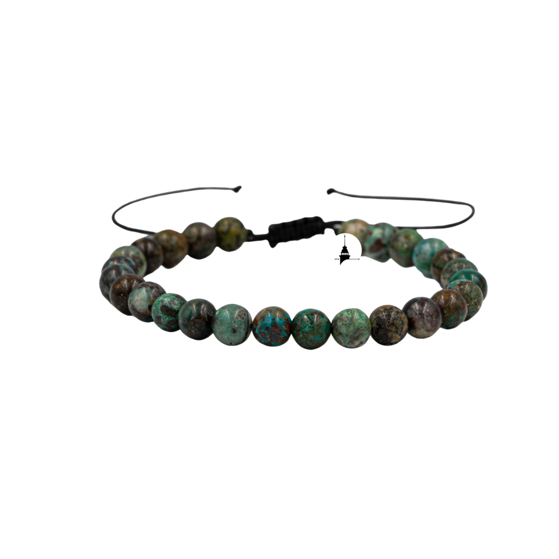 Krizokol 6mm Merdiven Kapama Doğal Taş Bileklik