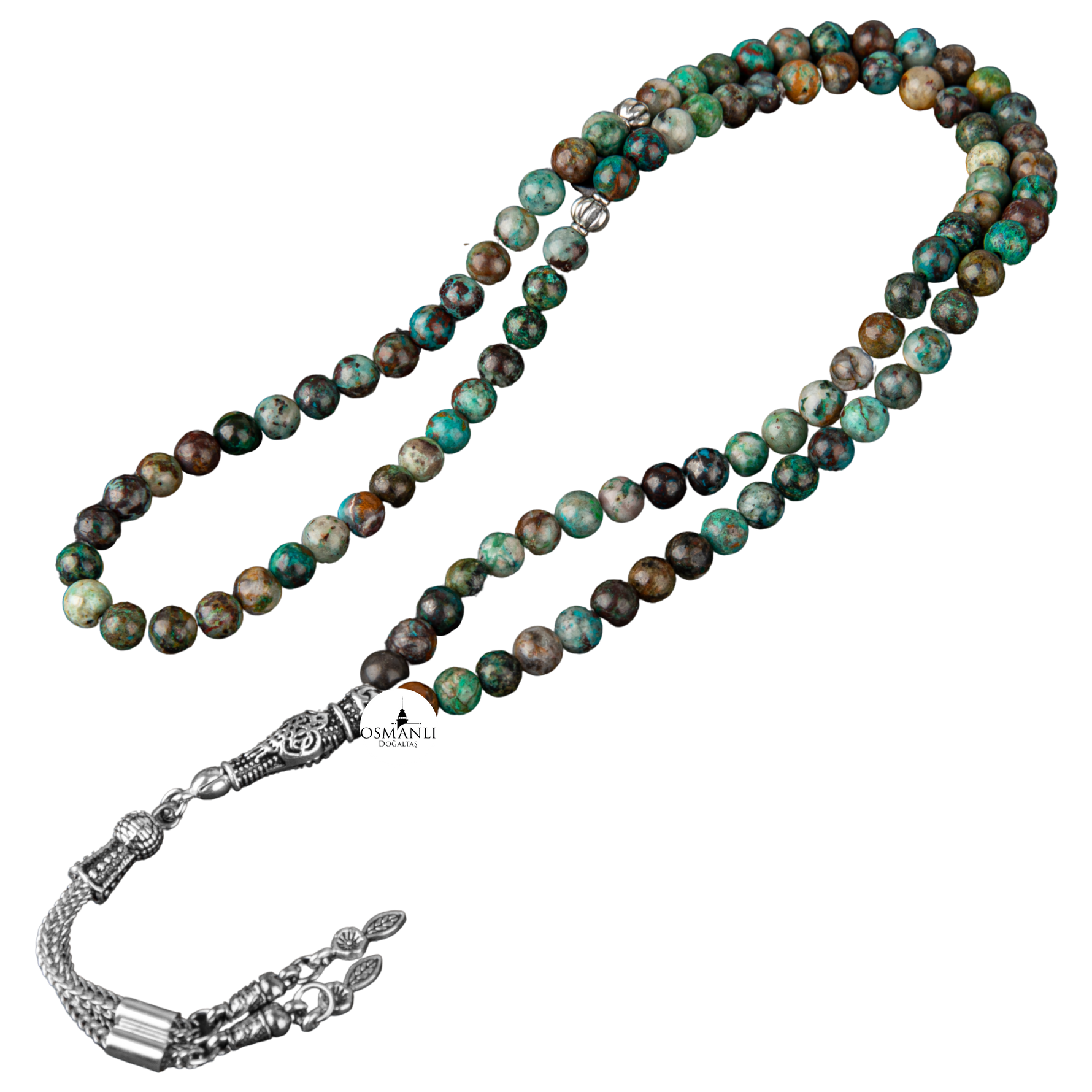 Krizokol Doğal Taş Tesbih 99luk - 6mm