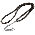 Dumanlı Kuvars Doğal Taş Tesbih 99luk - 6mm