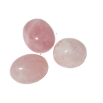 Pembe Kuvars (Gül Kuvars) Doğal Taş Tımbıl El Taşı