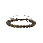 Dumanlı Kuvars 6mm Merdiven Kapama Doğal Taş Bileklik