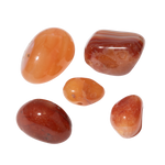 Karnelyan Akik Doğal Taş Tımbıl El Taşı