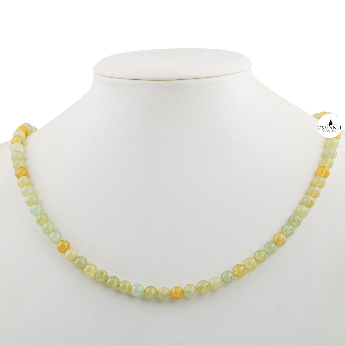 Helidor 6 mm Dizi Doğal Taş Kolye