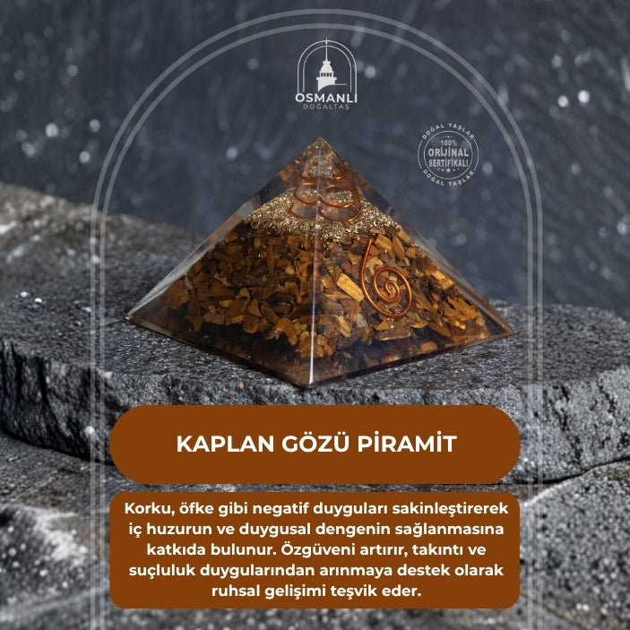 Sertifikalı Kaplan gözü Piramit