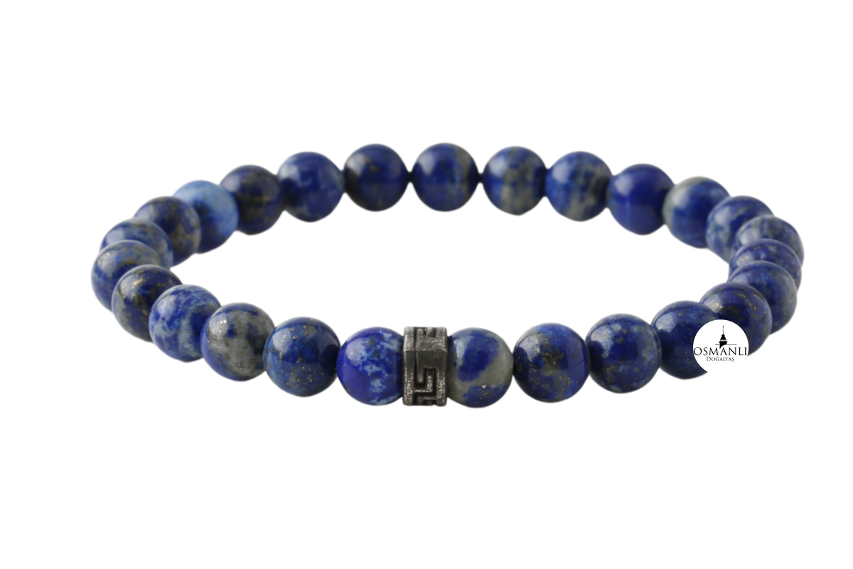 Lapis Lazuli 6mm Doğal Taş Bileklik