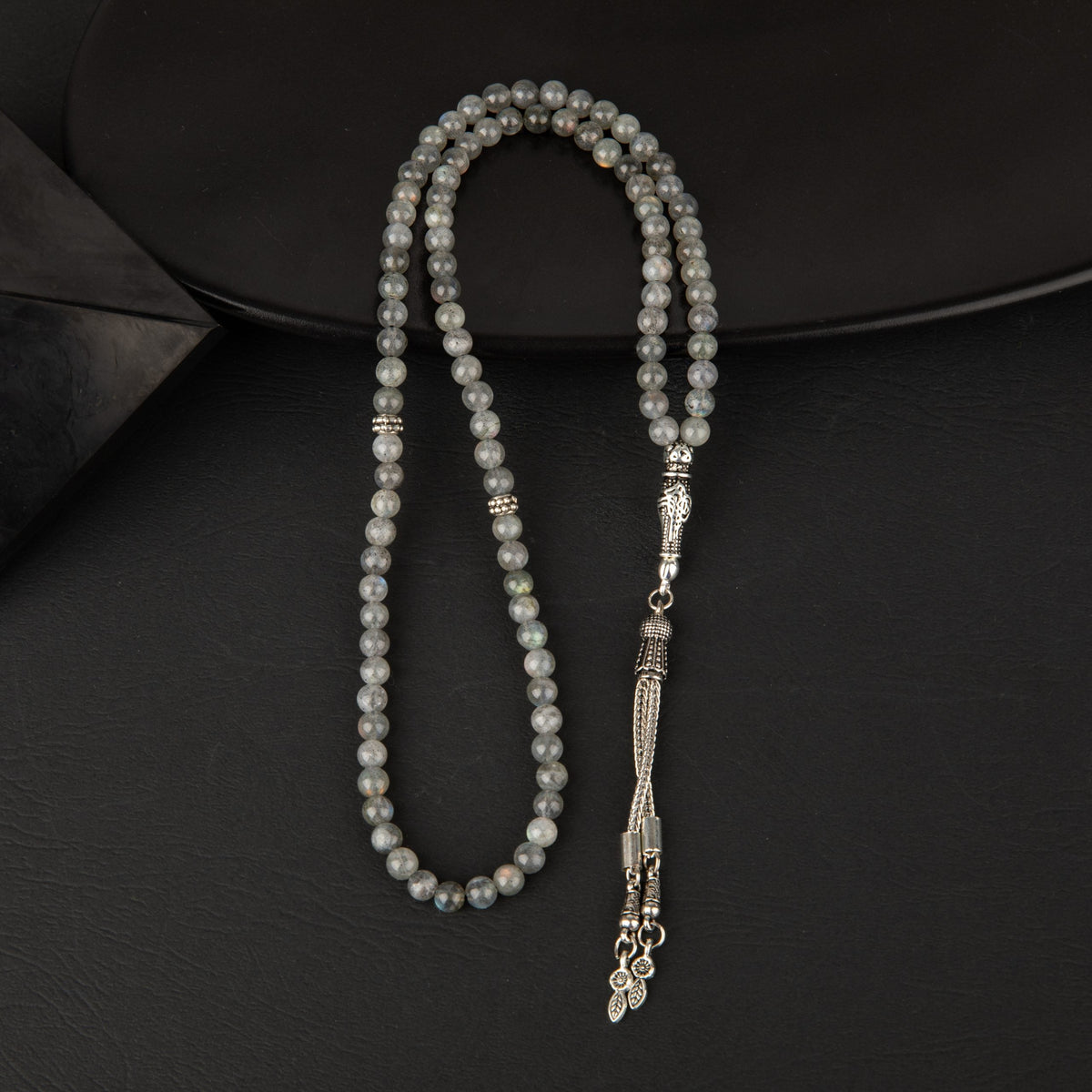 Labradorit Doğal Taş Tesbih 99luk - 6mm