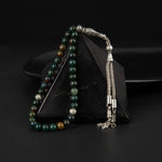 Kan Taşı Doğal Taş Tesbih 33lük - 6mm