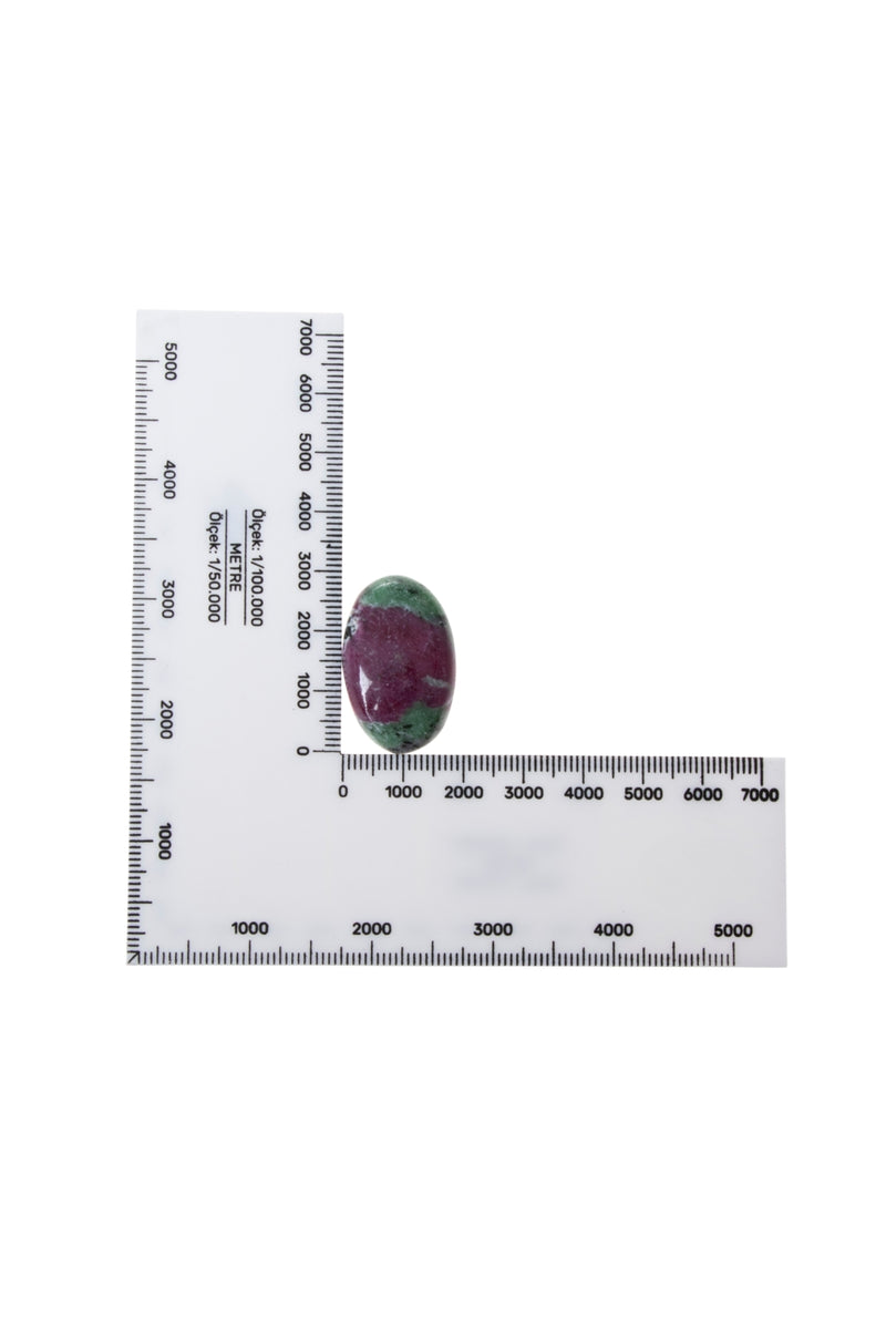 Oval Kesim Anyolit Kabaşon (S.K. 538)