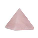 Pembe Kuvars Doğal Taş Piramit - 3cm