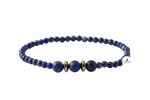 Lapis Lazuli 4mm Doğal Taş Bileklik