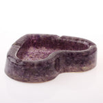 Ametist Doğaltaş Epoksi Kül Tablası