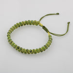 Yeşim 3-4mm Çift Sıra Doğal Taş Bileklik