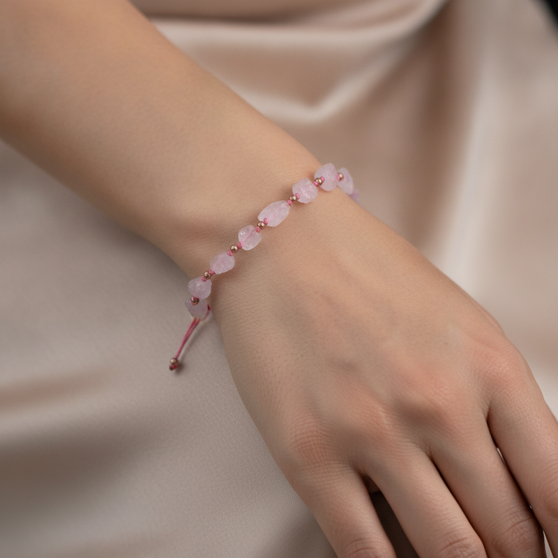 Sertifikalı Ham Pembe Kuvars Doğaltaş Takım