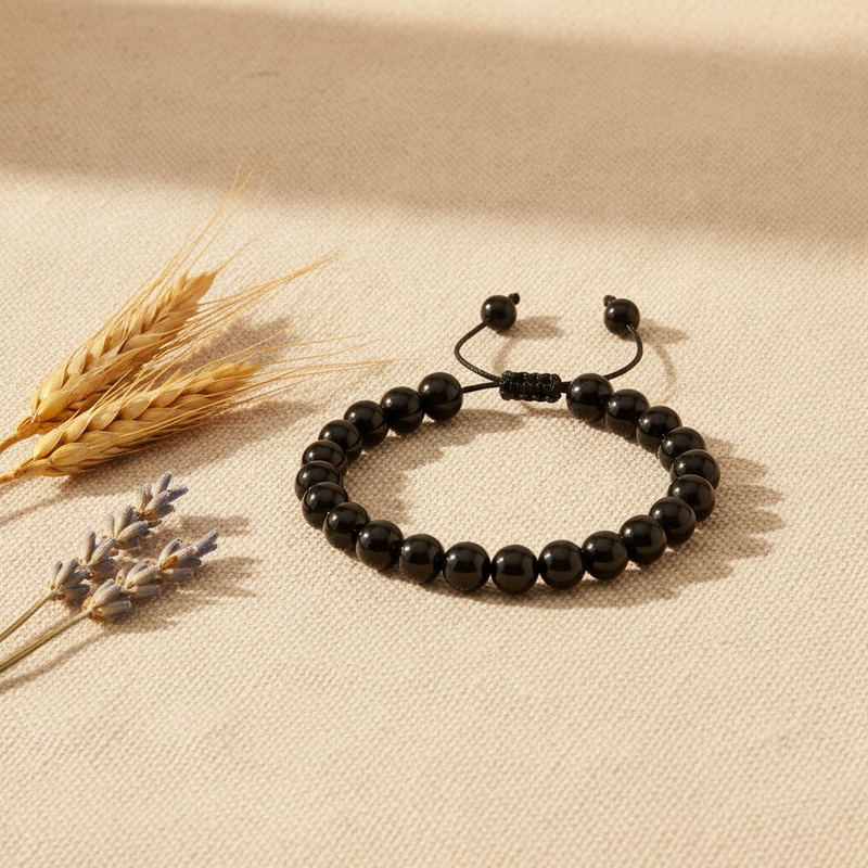 Golden Obsidyen 8mm Merdiven Kapama Doğal Taş Bileklik