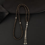 Dumanlı Kuvars Doğal Taş Tesbih 99luk - 6mm