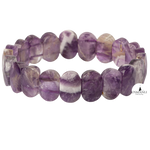 Ametist Doğal Taş Geniş Kesim Bileklik
