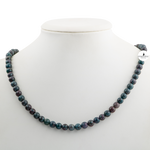 Krizokol 6 mm Dizi Doğal Taş Kolye