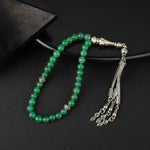 Yeşil Aventurin Doğal Taş Tesbih 33lük - 6mm