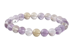 Ametrin 8mm Doğal Taş Bileklik