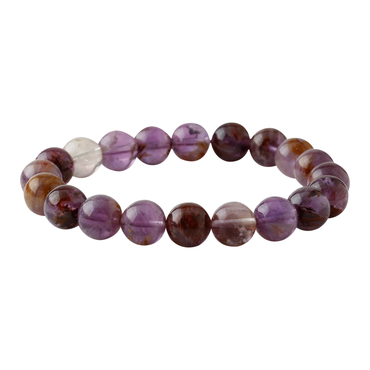 Fantom Kuvars 10mm Doğal Taş Bileklik