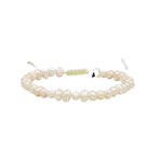 İnci 6mm Merdiven Kapama Doğal Taş Bileklik