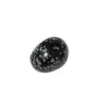 Karlı Obsidyen Doğal Taş Tımbıl El Taşı