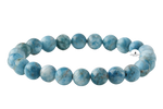 Buz Mavizi Apatit 8mm Doğal Taş Bileklik