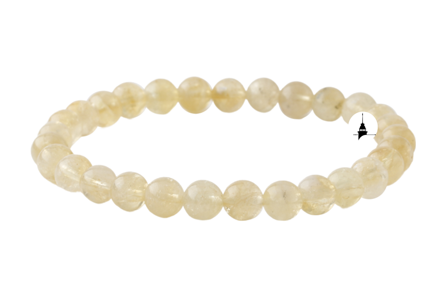 Sitrin 6mm Doğal Taş Bileklik