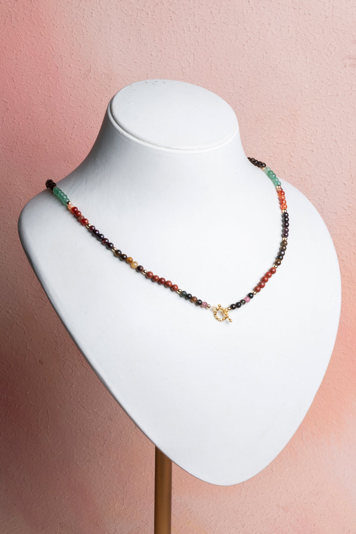 Sertifikalı Oğlak Burcu Doğal Taş Kolye