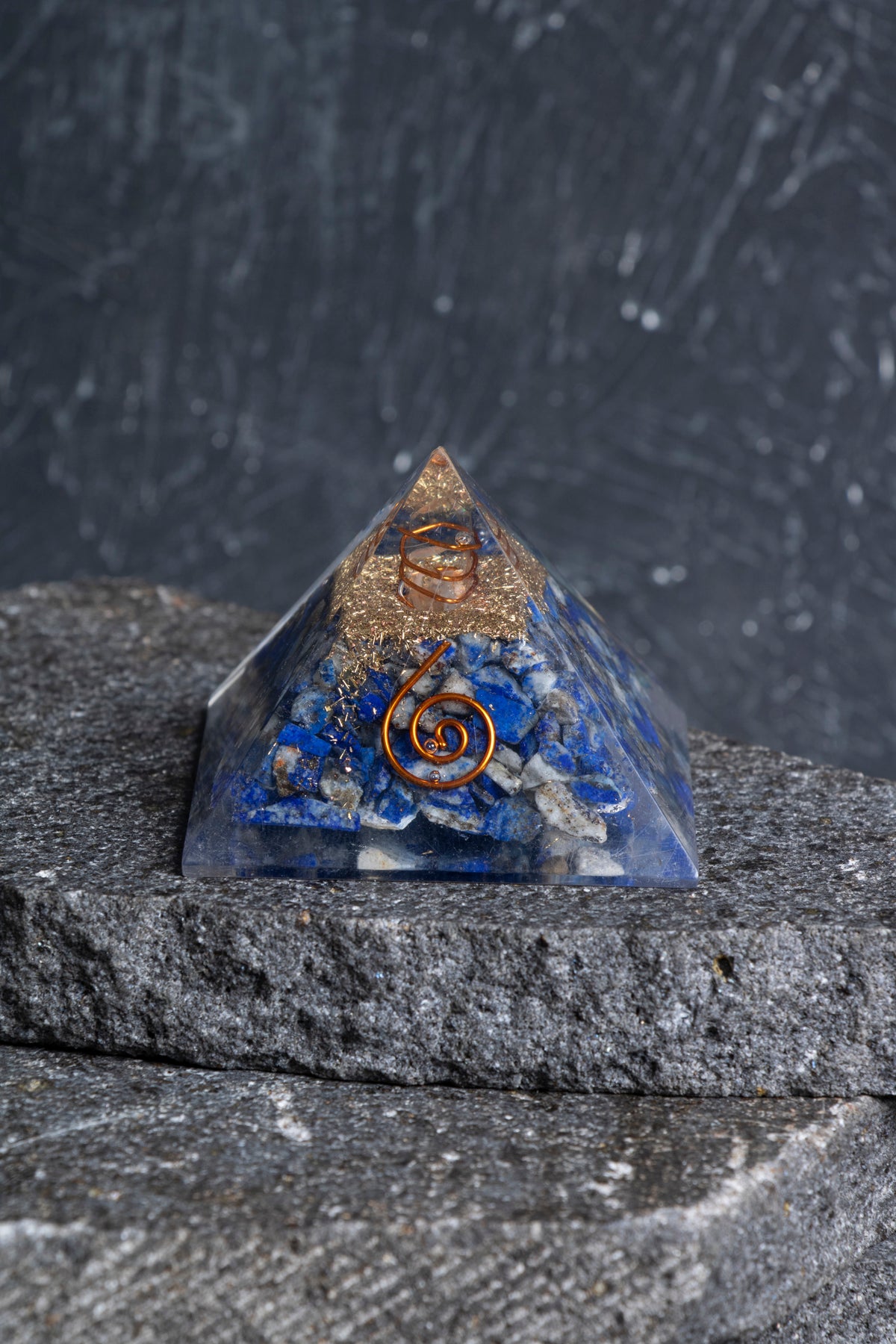 Sertifikalı Lapis Lazuli Piramit