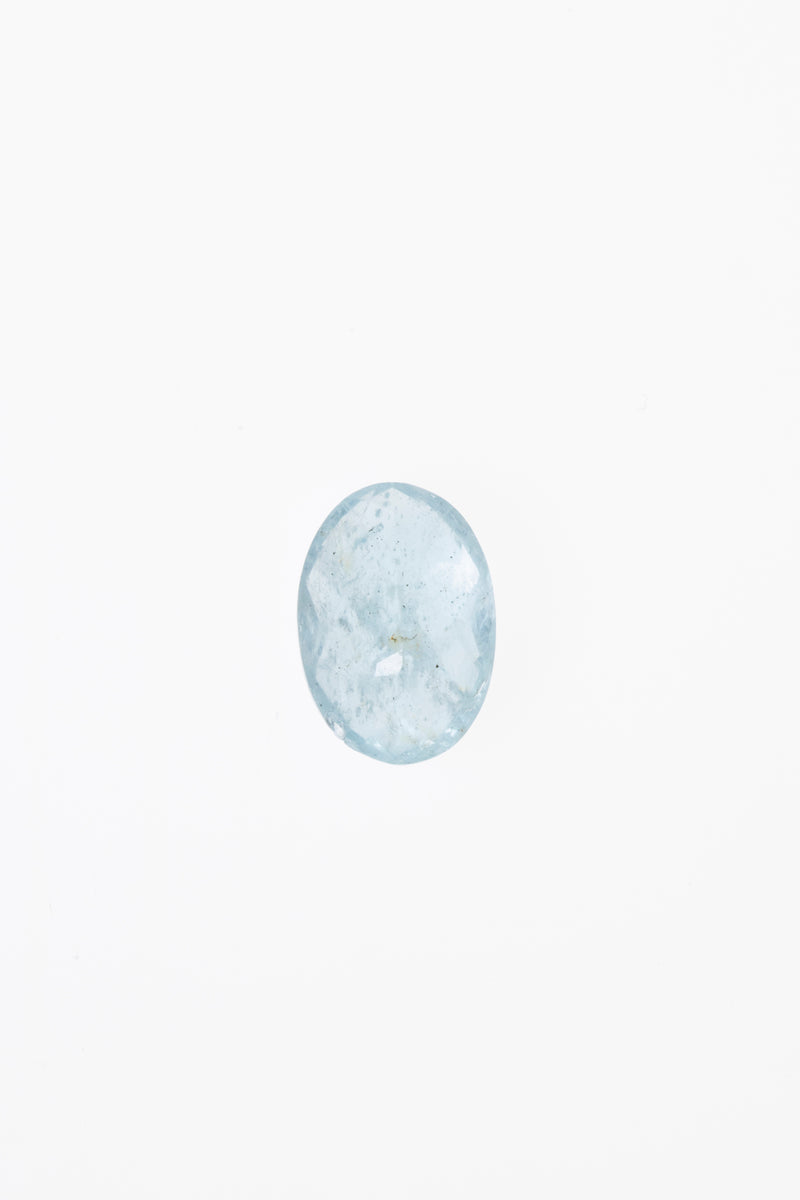 Oval Kesim Akuamarin Kabaşon (S.K. 523)