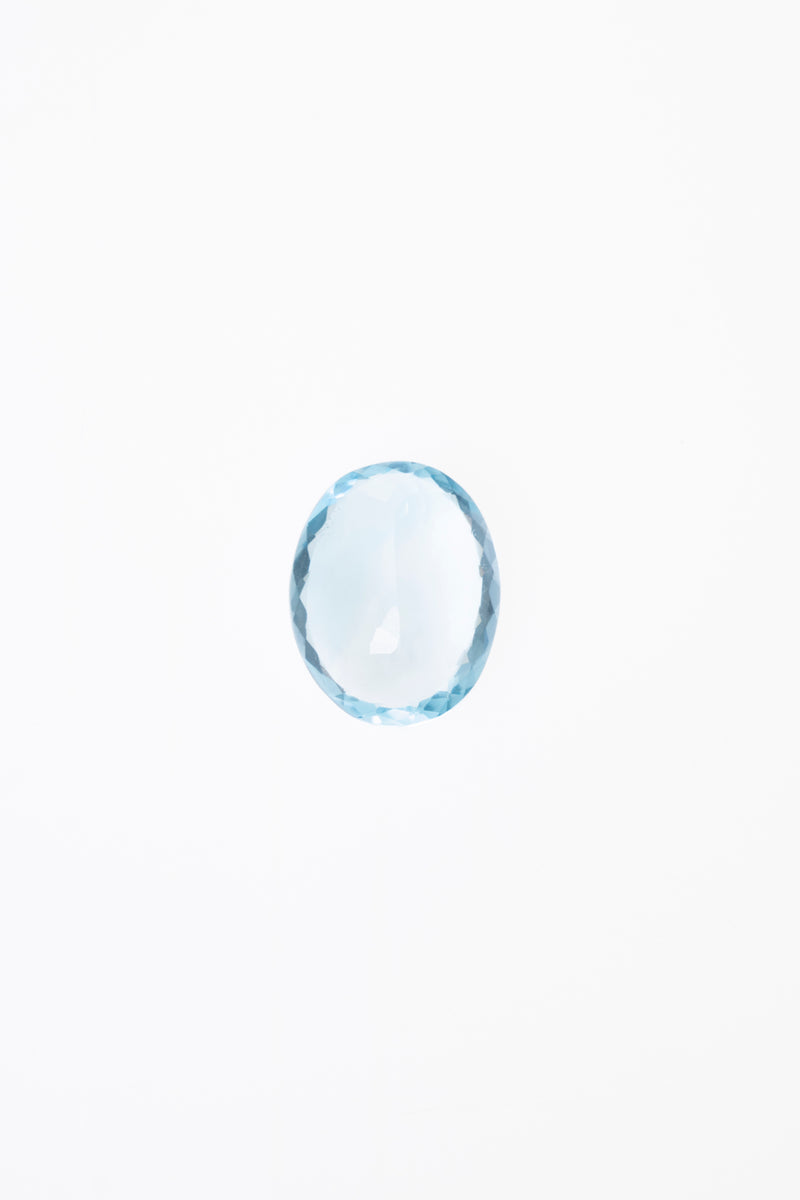 Oval Kesim Topaz Kabaşon (S.K. 525)