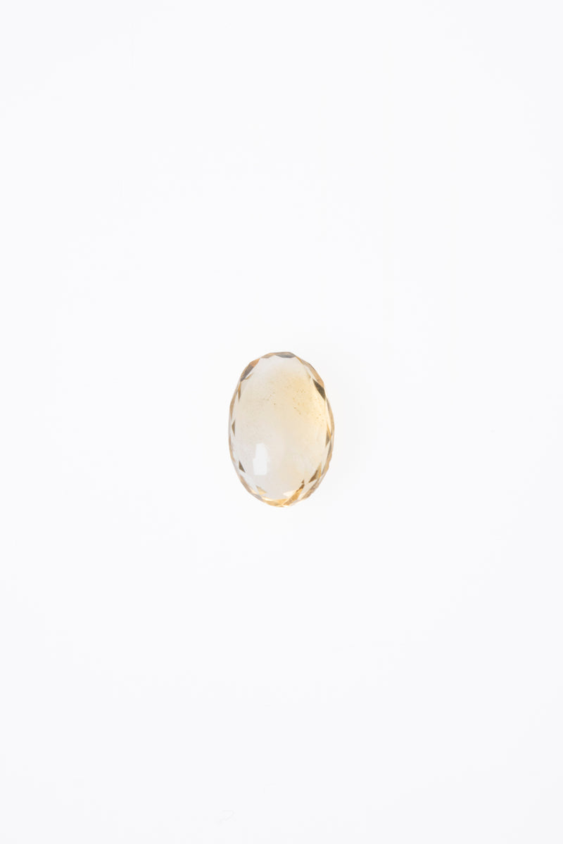 Oval Kesim Sitrin Kabaşon (S.K. 527)