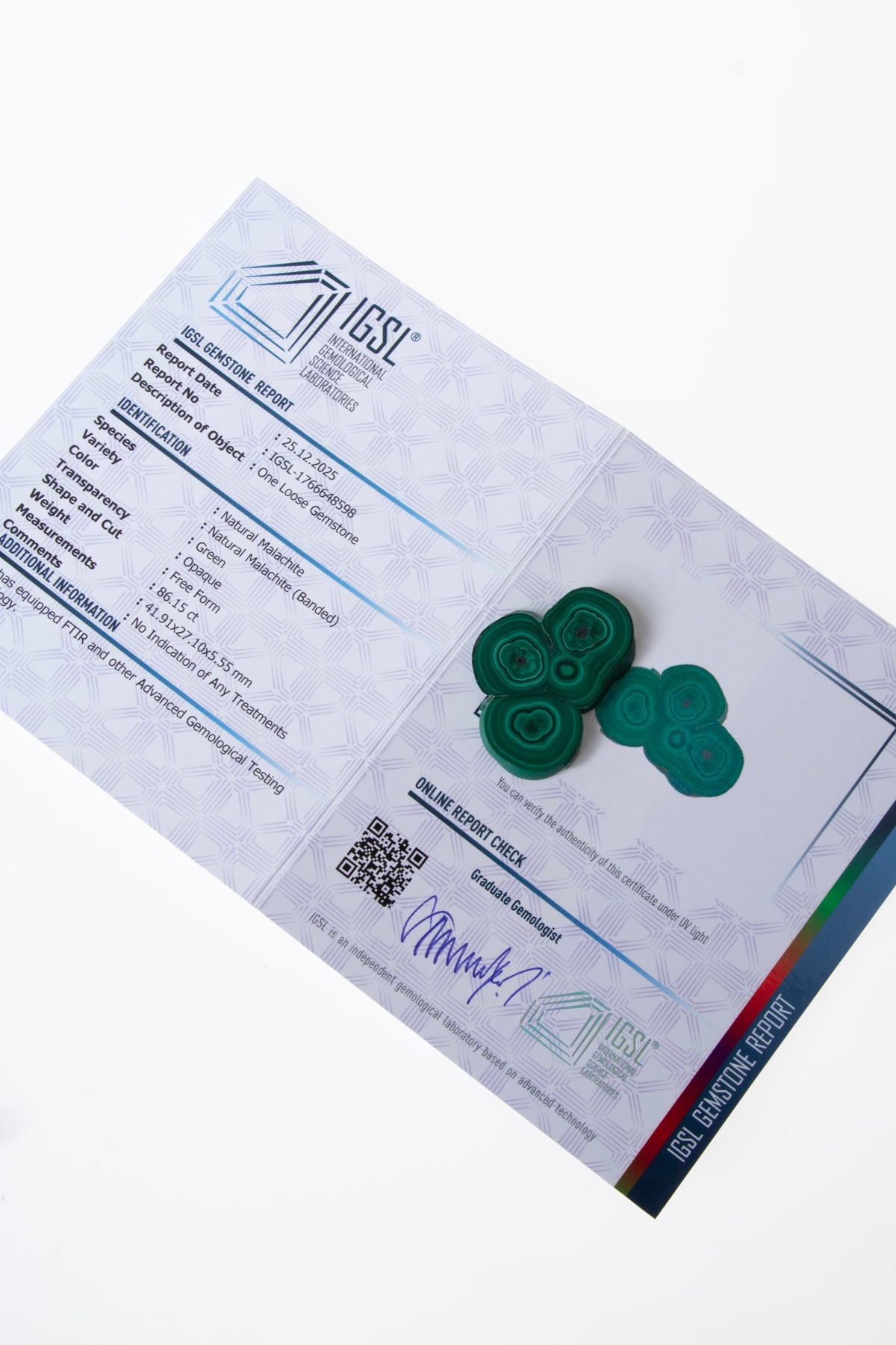 Malahit Kabaşon (S.K. 534)