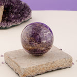 Ametist Doğal Taş Küre