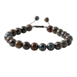 Azurit 6mm Merdiven Kapama Doğal Taş Bileklik