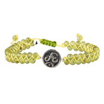 Anda Kalma Zebercet Doğal Taş Gümüş Aparat Bileklik