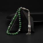 Anyolit Doğal Taş Tesbih 33lük - 6mm