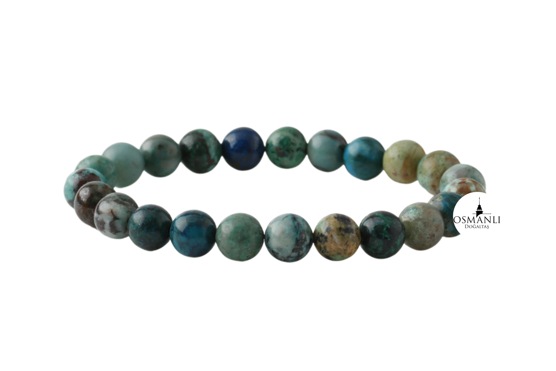 Krizokol 8mm Doğal Taş Bileklik