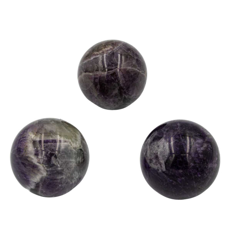 Ametist Doğal Taş Küre Tımbıl El Taşı
