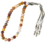 Jasper Doğal Taş Tesbih 33lük - 6mm