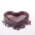 Ametist Doğaltaş Epoksi Kül Tablası