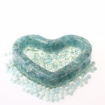 Akuamarin Doğaltaş Epoksi Kül Tablası