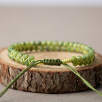 Yeşim 3-4mm Çift Sıra Doğal Taş Bileklik