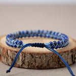 Lapis Lazuli 3-4mm Çift Sıra Doğal Taş Bileklik